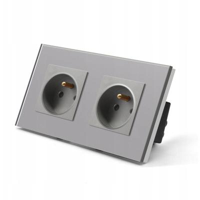 Doppelglas-Steckdose Kontakt 16a Image