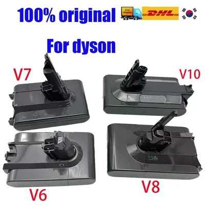 12800 mah Für Dyson V6V7V8 serie SV07SV09SV10DC58DC31DC34Absolute Fluffy Animal Pro Bateria Image