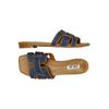 Bibi Lou Damen Sandale, Gr. 38, marineblau, kein Etikett