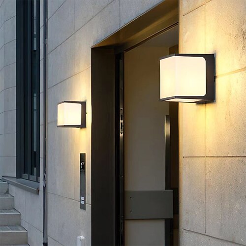 Außenbereich Modern Außenwandleuchten Außenbereich Metall Wandleuchte 110-120V 220-240V 10 W Image