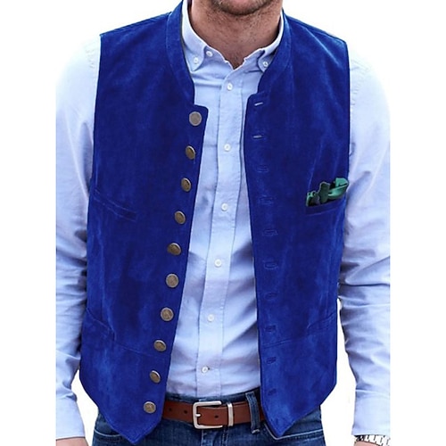 Oktoberfest Trachtenweste Bayerisch Deutsch München Wiesn Herren Hochzeit Party Stoff im traditionellen Stil Image