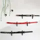 2 pezzi espositori regolabili montati a parete supporto per spada in legno gancio coltello cosplay bacchetta spada per samurai rack