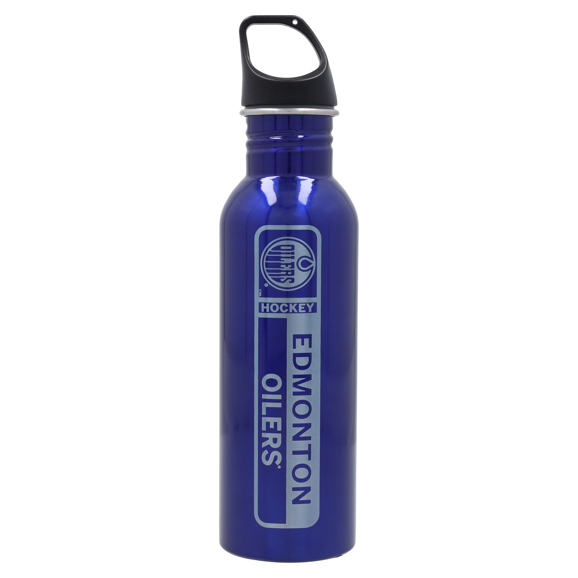 Reisebecher Edmonton Oilers 26 oz. Blaue Edelstahl-Wasserflasche mit Lasergravur Image