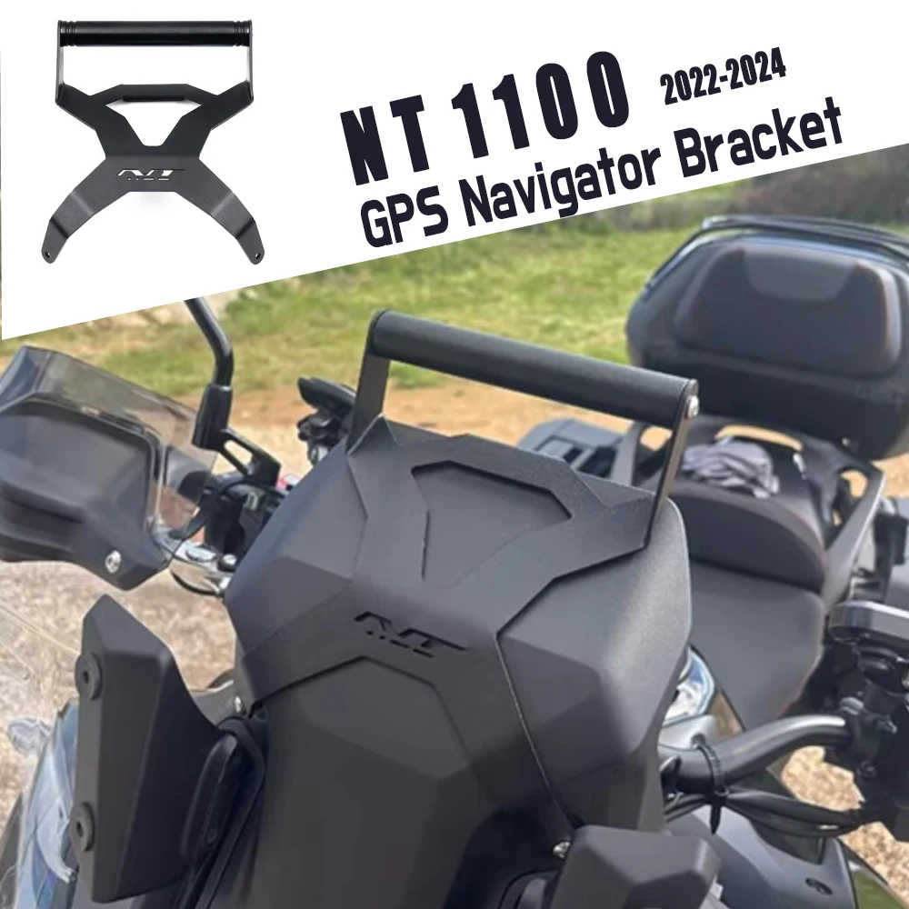 Per Honda NT1100 2022-2024 Staffa GPS Supporto di navigazione per telefono Staffa di navigazione Accessorio per supporto per telefono GPS per moto