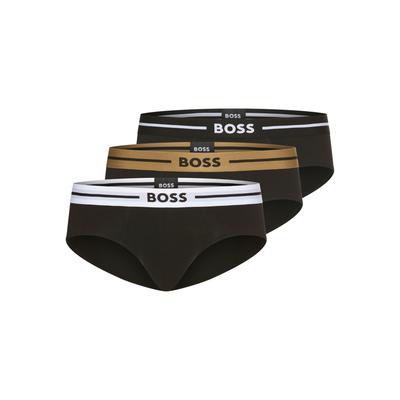 Slip BOSS "HipBr 3P Bold", Herren, Gr. XXL (56), bunt (open miscellaneous 977), Jersey, Obermaterial: 95% Baumwolle, 5% Elasthan, Unterhosen, enganliegend Image