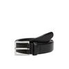 Ledergürtel TOMMY HILFIGER "HUDSON 3.0", Damen, Gr. 85, schwarz, Rindsleder, unifarben, casual, Gürtel, Größenverstellbar