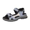 Trekkingsandale WALDLÄUFER "H-Sora", Damen, Gr. 5,5 (38,5), blau (jeansblau, grau, schwarz), Nubukleder, Textil, sportlich, Schuhe, Outdoorschuh, Sommerschuh, Keilabsatz, in bequemer Schuhweite H
