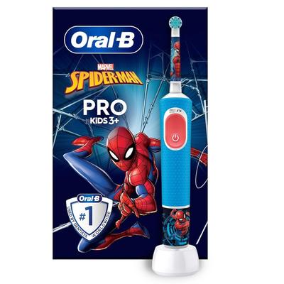 Oral-B Vitality Pro Kids Spiderman in Blau/Rot Image
