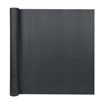 TEMU Pvc Privacy Screen Mat With Cable Ties, Standard Privacy Screen For Garden, Balcony, And Patio, Bamboo Wind Protection, Internal W-structure, Reinforced Slats () Image