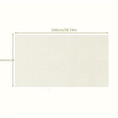 TEMU 1/2pcs Silicone Pvc Non-slip Mat, Net Cloth Mat For Any Hard Surface Floors, Sofa Mat, Household Carpet, Mattress, Bed Sheet, Doormat, Floor Mat, Anti-run And Anti-slip Image