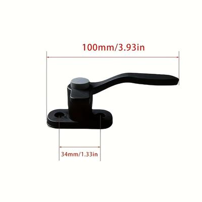 TEMU Rv & Camper Window Crank Handle - Plastic, No Power Needed, Fits Most Models, Easy-to-install Replacement For Broken Or Damaged Handles Image