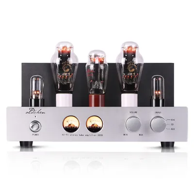 DHL KOSTENLOSER VERSAND OldChen 300B Röhrenverstärker HIFI Single-ended Klasse A Handgefertigter Image