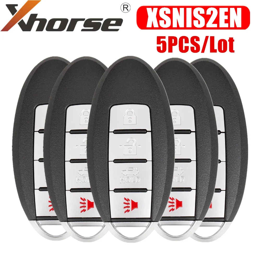 Xhorse XSNIS2EN Smart Key für Nissan Style 4 Tasten 5 teile/los Image