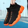 Schwarz Orange Laufschuhe Herren Damen Atmungsaktive Socken Herren Sportschuhe Größe 35-46 Leichte