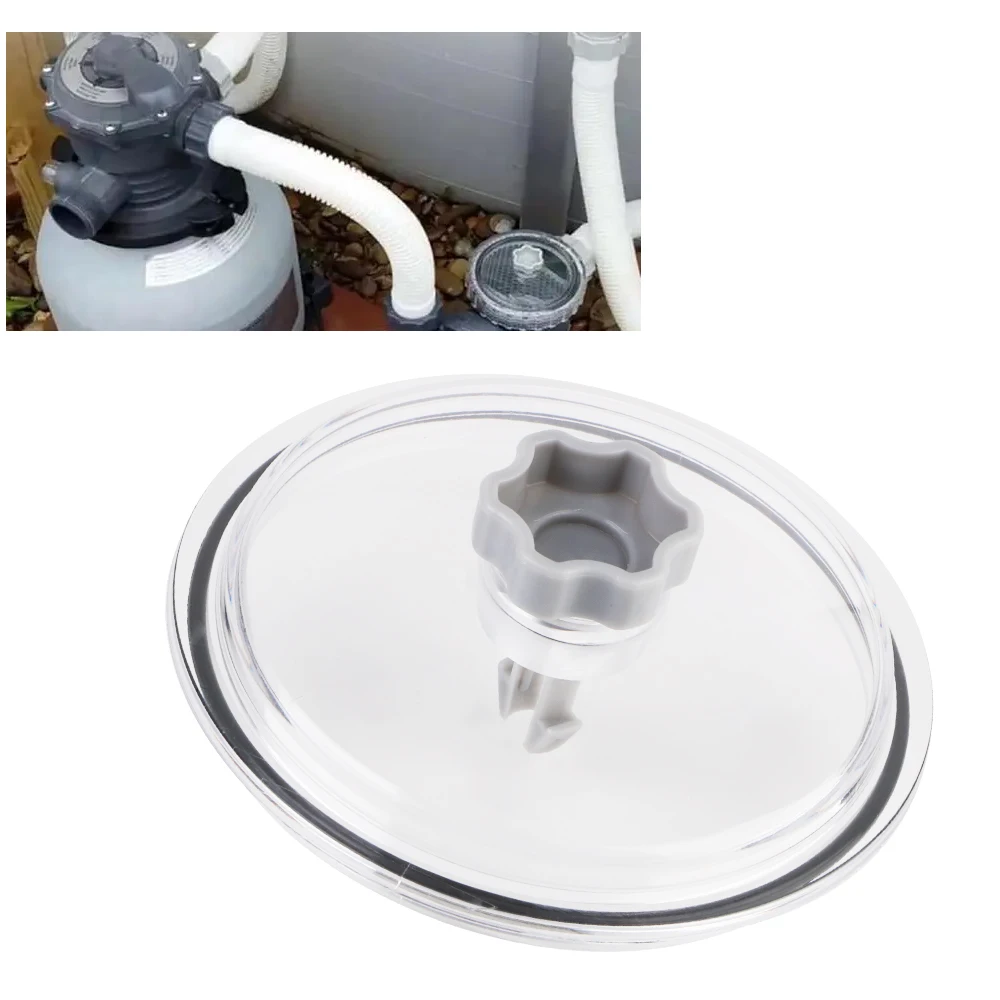 Ausgestattet mit Ventilen und O-Ringen Sand Tank Filter Ablassventil Abdeckung Pool Pumpe Abdeckung für Intex SF 151110 ECO15110 SF80110-1 Image