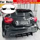 2013-2018 for Mercedes Benz A Class W176 A180 A200 A250 A260 A45 AMG Hatchback Rear Bumper Lip Diffuser Splitter Spoiler Bodykit