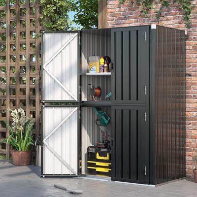 Yodolla - Gartenschrank mit verstellbaren Einlegeböden, Wetterfester Außenschrank, Image