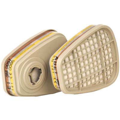 Kombifilter A1B1E1 6057 EN141 f.Art.Nr.4000370680/-690 4 Stk - 3M