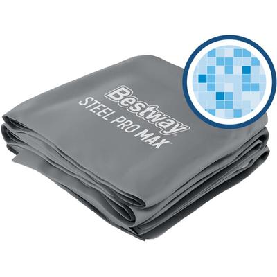 Ersatzteil Poolfolie (grau) für Steel Pro max™ Pool 427 x 250 x 100 cm, oval - Bestway Image