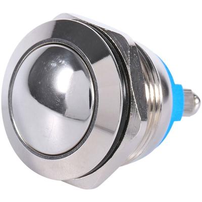 Eosnow - 19mm wasserdichter Auto-Metalldruckknopf-Horn-Momentschalter 12V
