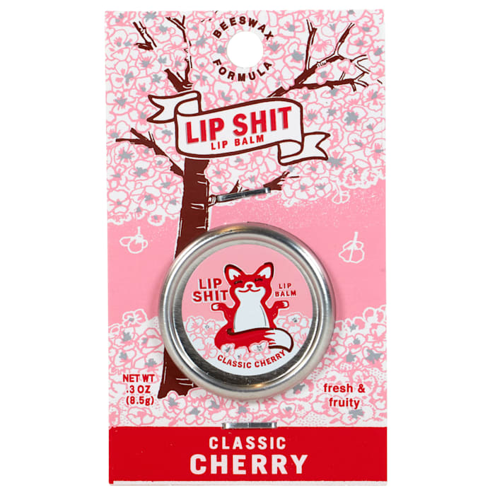 Blue Q Lip Shit Classic Cherry Lip Balm