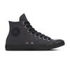 Sneaker CONVERSE "CHUCK TAYLOR ALL STAR HEAVY CANVAS", Gr. 42, schwarz matter, schwarz, schwarz, Textil, sportlich, Schuhe
