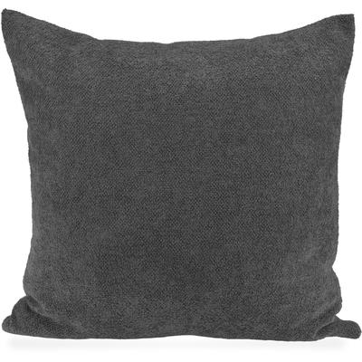 Dekokissen H.O.C.K. "Lotte", grau (anthrazit, dunkelgrau, unifarben), B:60cm H:10cm L:60cm, Polyester, Dekokissen_Sitzkissen_Kissenhüllen, Sofakissen inkl. Füllung, 60x60cm, Bouclé einfarbig, olive, Dekokissen Image