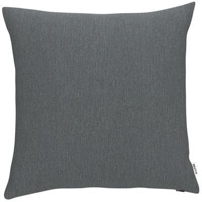 Kissenhülle NEUTEX FOR YOU "Monza-ECO" Gr. 2, grau (anthrazit), B:48cm L:48cm, Baumwolle, Polyester, Bezug: 53% Polyester, 44% Baumwolle, 3% sonstige Fasern, Kissenbezüge, ohne Füllung Image