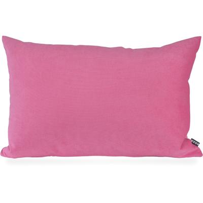 Dekokissen H.O.C.K. "Versatil", pink (pink, unifarben), B:60cm H:10cm L:40cm, Polyester, Baumwolle, Dekokissen_Sitzkissen_Kissenhüllen, Sofakissen inkl. Füllung, 50x30cm, einfarbig, pink, Samt, Dekokissen Image