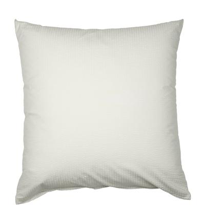 Kissenbezug JANINE "PIANO 0125", grau (platinfarben), B:40cm L:40cm, Mako-Soft-Seersucker, Obermaterial: 100% Baumwolle, Kissenbezüge, mit Reißverschluss, Soft-Seersucker, passend zur Bettwäsche Image