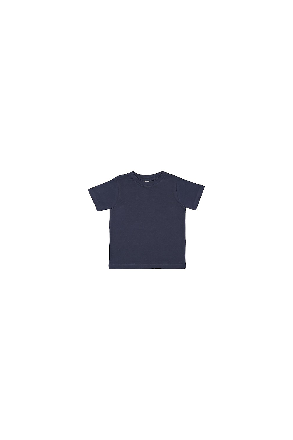 Rabbit Skins 3321 Toddler Fine Jersey T Shirt in Denim size 2 | Cotton LA3321, RS3321