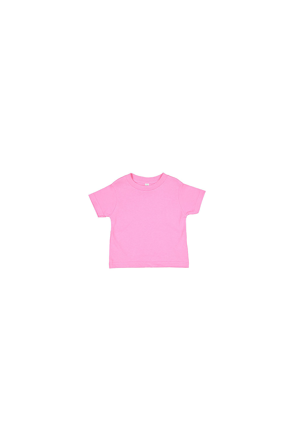 Rabbit Skins 3321 Toddler Fine Jersey T Shirt in Raspberry size 7 | Cotton LA3321, RS3321