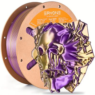 TEMU Eryone 1kg Pla 3d Printing Supplies Filament For 3d Printer, 1.75mm +/ -0.03mm, 1kg (2.2lbs)/ Spool Image