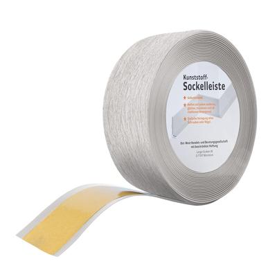 TEMU Oslo Self-adhesive Baseboard – 50 X 15 Mm, 25 M Roll, Customizable, Flexible Skirting Board For Kitchen & Floors In Colors Image