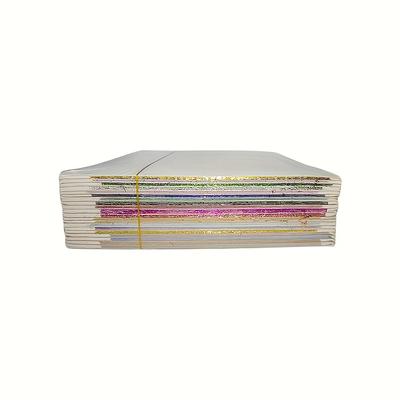 TEMU 200 Sheets Foil - Aluminum Paper For Epoxy Resin, Slime, Art, Diy Crafts - Assorted Colors, Easy To Apply Image