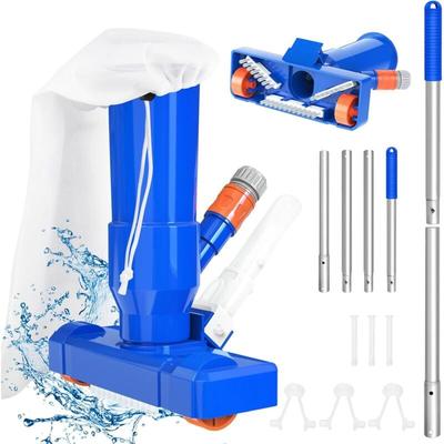 Schwimmbadstaubsauger, tragbares Wartungsset mit Stab, Schwimmbadstaubsauger, für Spas, Teiche, Image