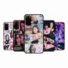 B-BLACK-p-pink Kpop Handyhülle für Samsung S9 10 20 21 22 23 30 23 24 Plus Lite Ultra FE S10 Lite