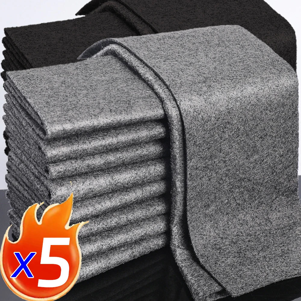 5 stücke Magie Tuch Glas Keine Spur Kein Wasserzeichen Auto Windschutzscheibe Glas Reinigung Werkzeug Mikrofaser Lappen Schnell Saugfähigen Waschen handtücher Image