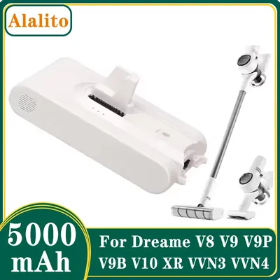 Original batterie Für Dreame V9 V9P V9B XR V10 VVN3 VVN4 VVN5 V8 Ersatz Batterie Handheld Cordless Staubsauger Zubehör Image