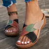 Sommer Frauen Sandalen Schuhe Party Damen Schuhe Slides Sandalen Damen Keil Sandalen Frau Nicht-Slip