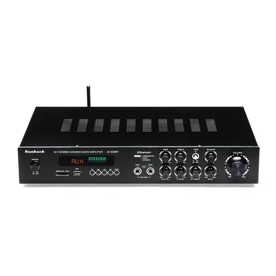 Leistungsverstärker 110 V/220 V 2000 W, Mixer-Verstärker Audio-Subwoofer HIFI Stereo BT Surround Image