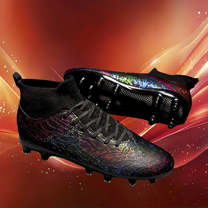 Fußballschuhe Original Herren Fußballschuhe Kind Nietenstiefel Fußball Tennisschuhe Rutschfeste Trainingsschuhe Turf Futsal Trainer Image