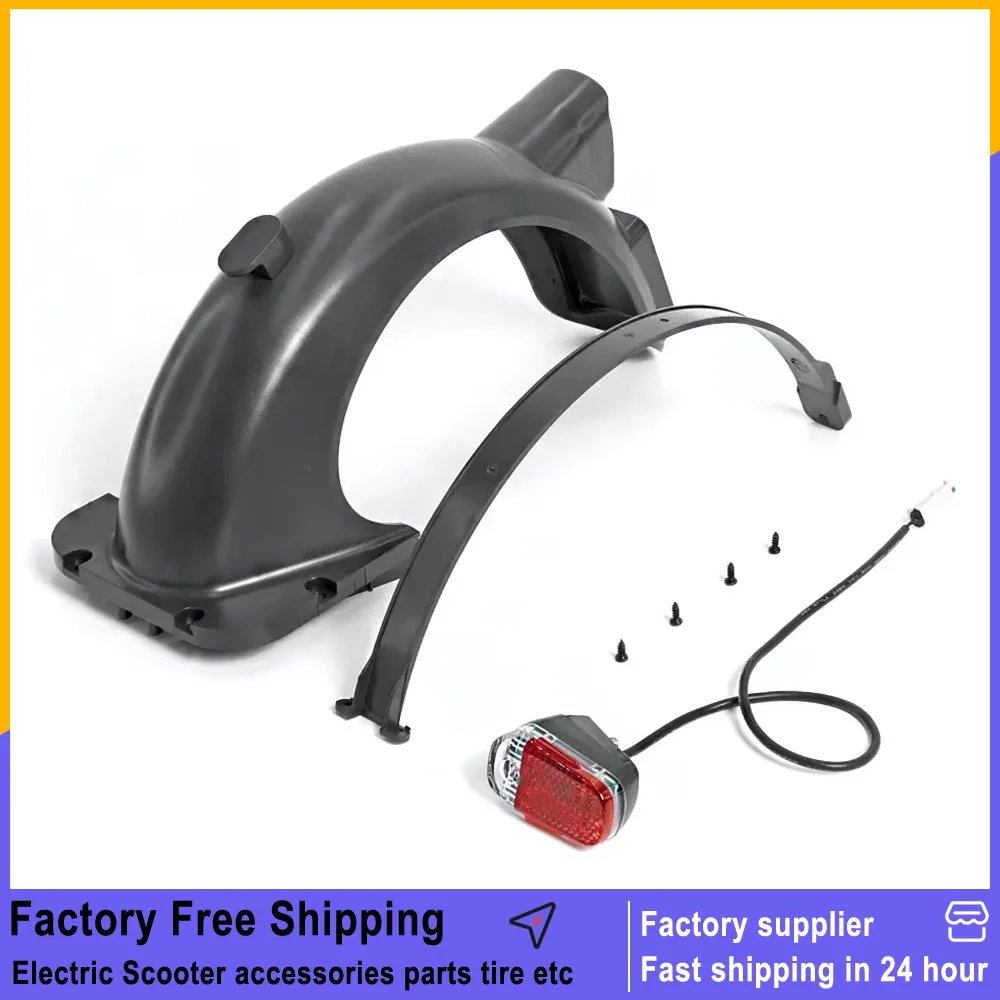 Elektrische Roller Hinten Kotflügel für Segway Ninebot MAX G30 G30D Kickscooter Wasser Schallwand Schutz Hinten Rücklicht Rad Kotflügel Teile Image