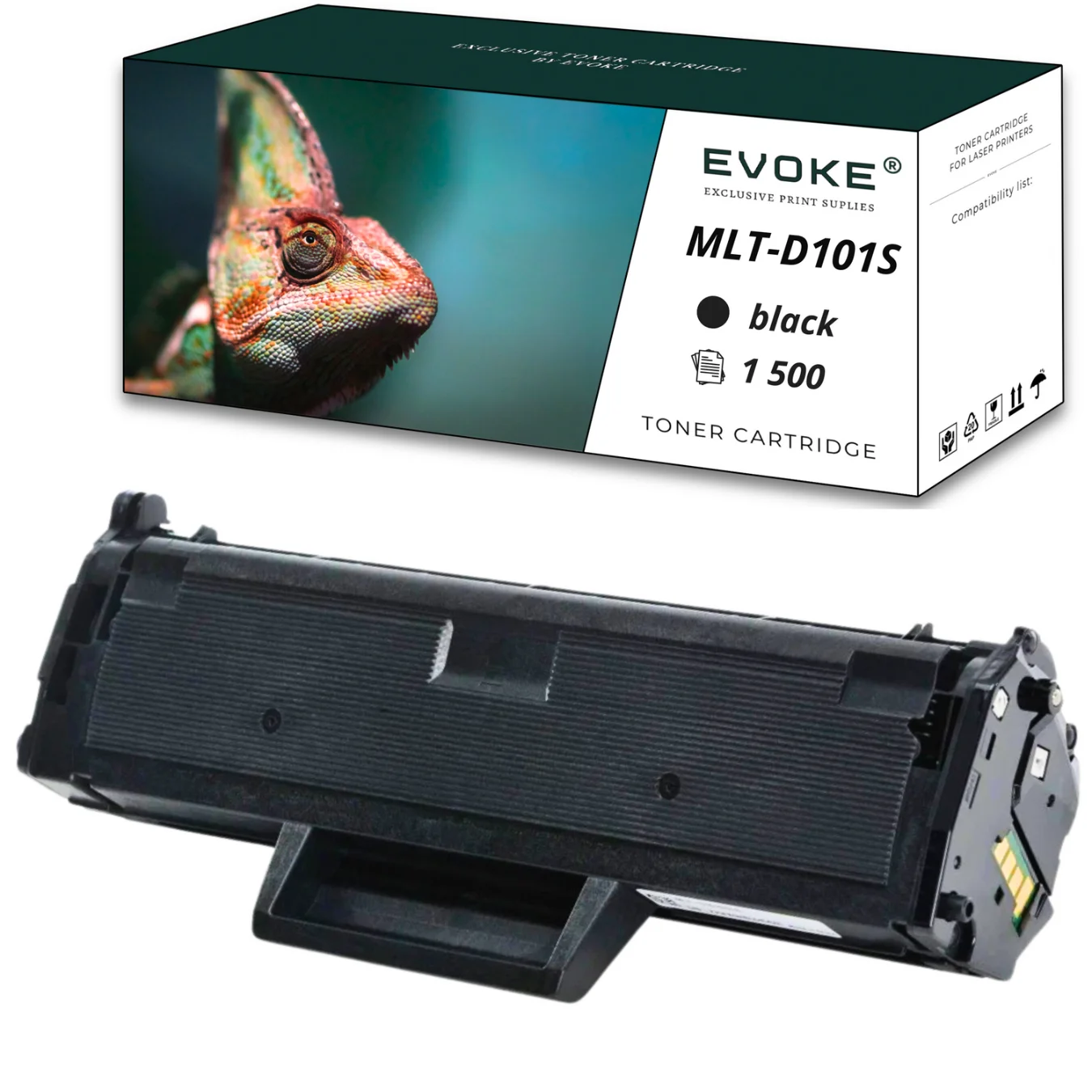 Toner für Samsung MLT-D101S Drucker schwarz | 1500 Seiten | mltd101s 101s Image