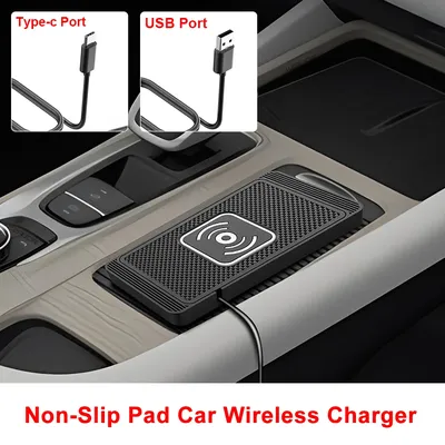 Auto-Wireless-Ladegerät, schnelles Induktions-Ladepad für iPhone 16 15, Samsung S24, S23, Xiaomi, Image