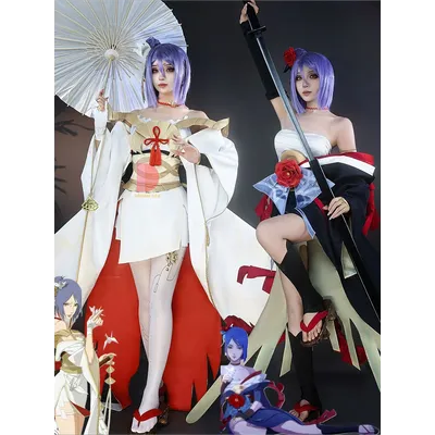 Heißeste Konan Cosplay Kostüm Premium wandernden schwarzen Schmetterling weißen Kran Anime Outfit Image