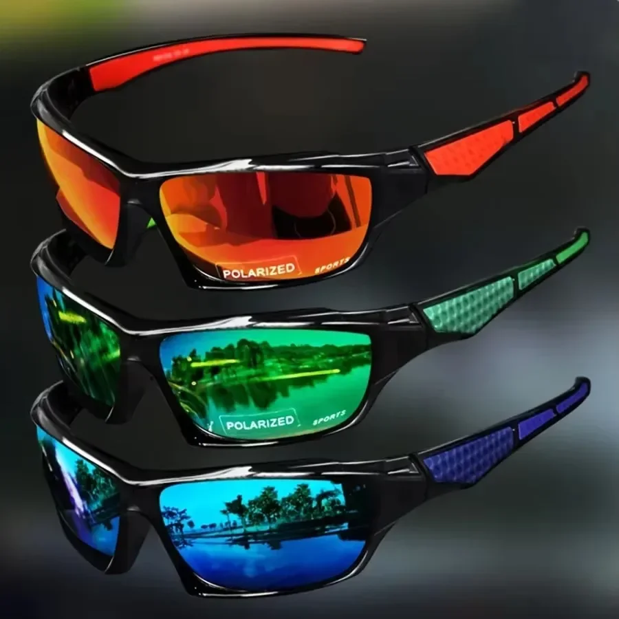 2025, hochauflösende polarisierte Sonnenbrille für Männer und Frauen, Outdoor-Sport, Angeln, Sonnenbrille, UV400-Schutz, Fahrbrille Image