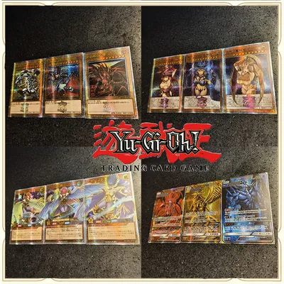Anime Yu-Gi-Oh DIY ACG Black Magician Tormentor Premium Flash Tabletop Wettbewerb Spiele Spielzeug Image
