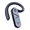 Cuffie con gancio per orecchio V28 Bluetooth con display LED – Auricolari sportivi senza fili con microfono impermeabili ricarica USB compatibili con iOS Android