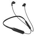 Auricolari Bluetooth Neckband con Slot per Scheda MP3 – Auricolari Wireless In-Ear con Microfono Impermeabili per Sport per Dispositivi Mobili